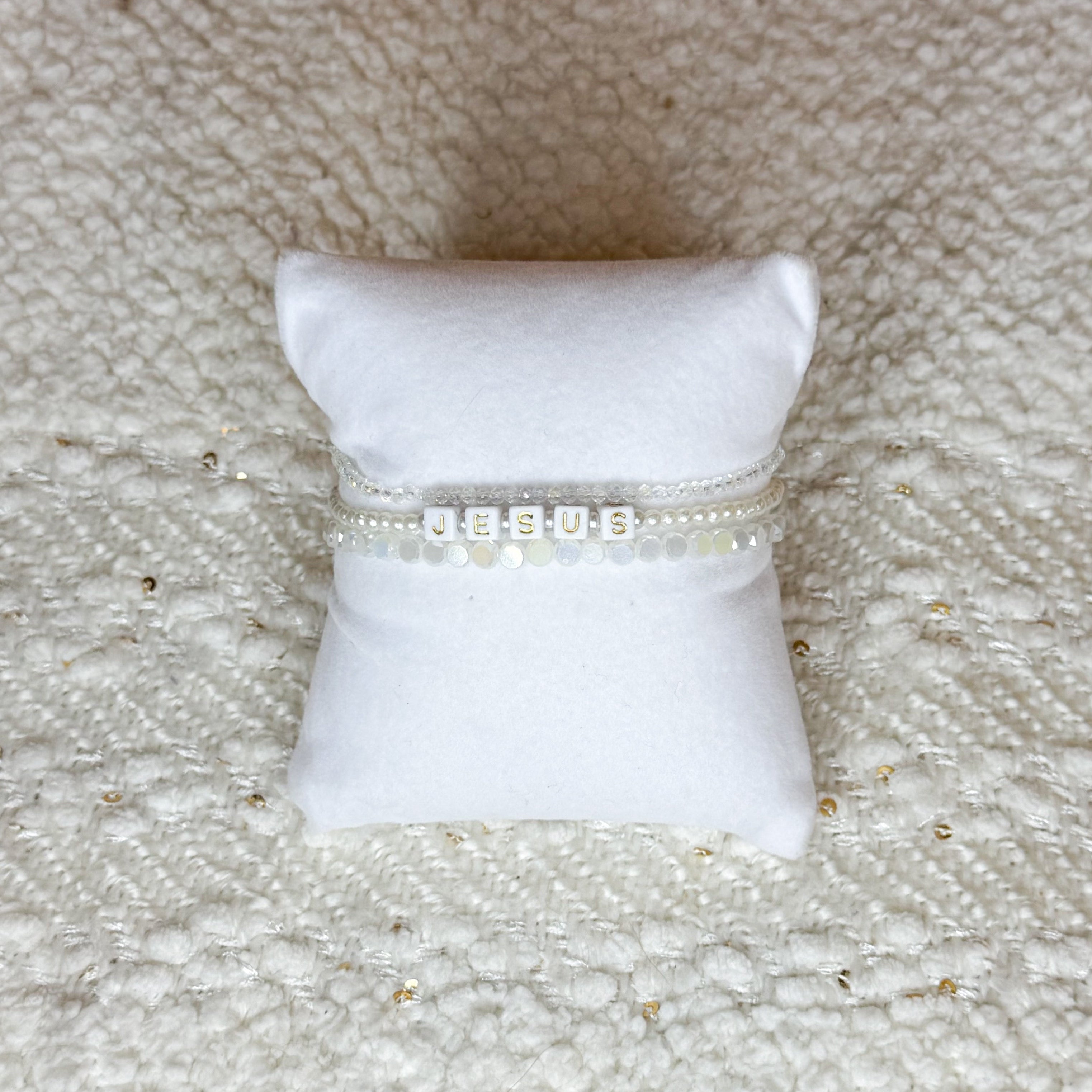 Jesus Bracelet Stack