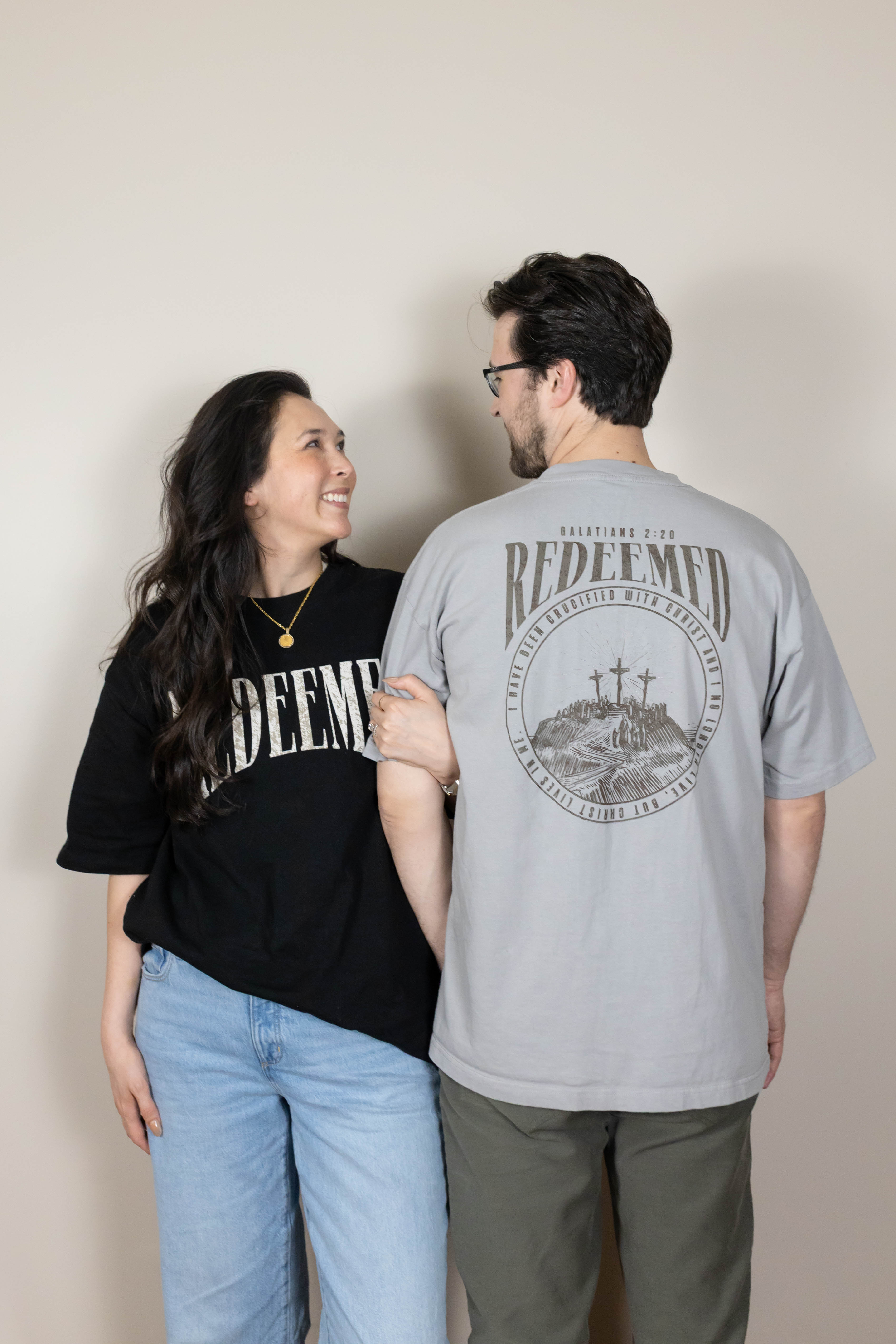 Redeemed Tshirt - Stone