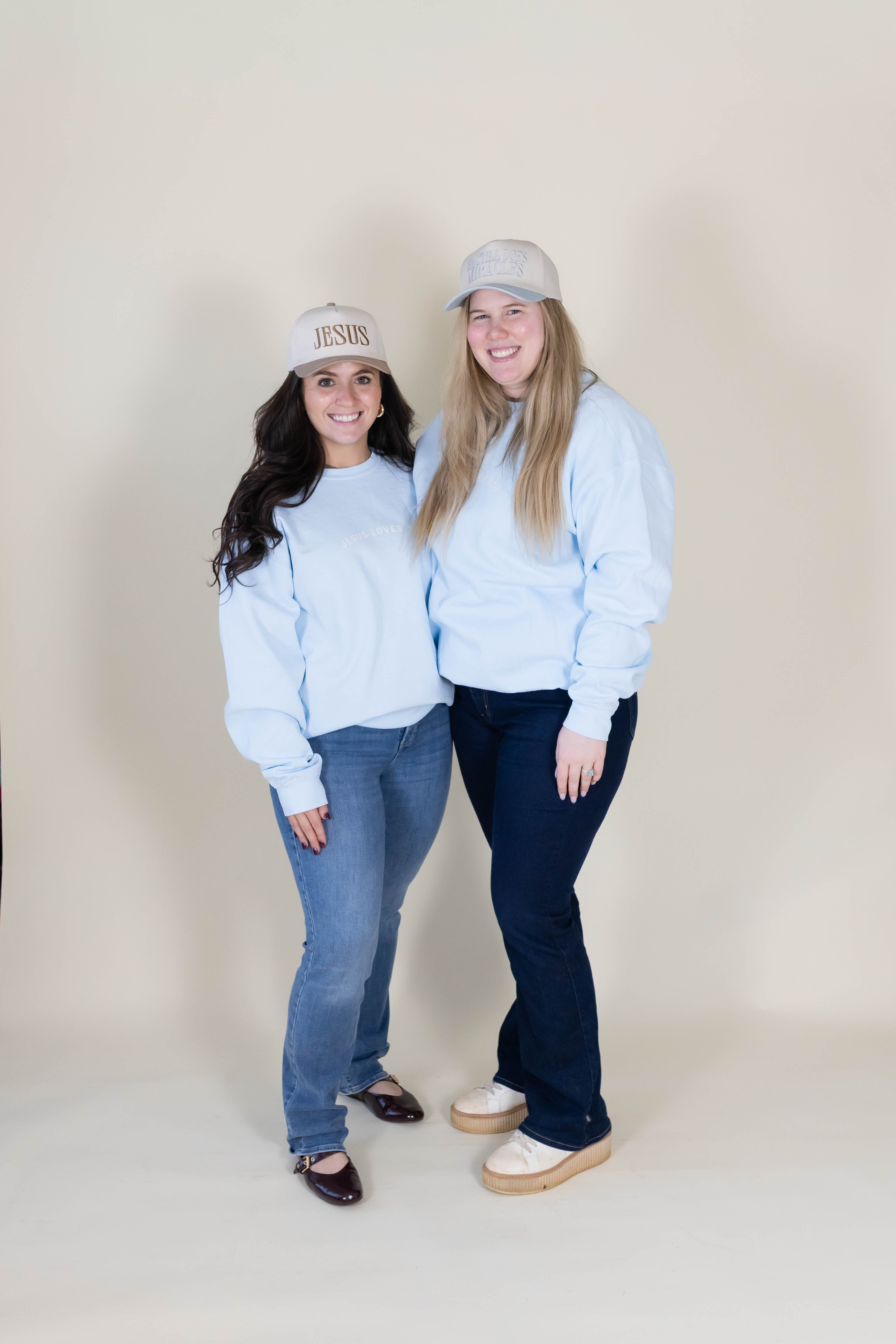 He Still Does Miracles Hat - Denim