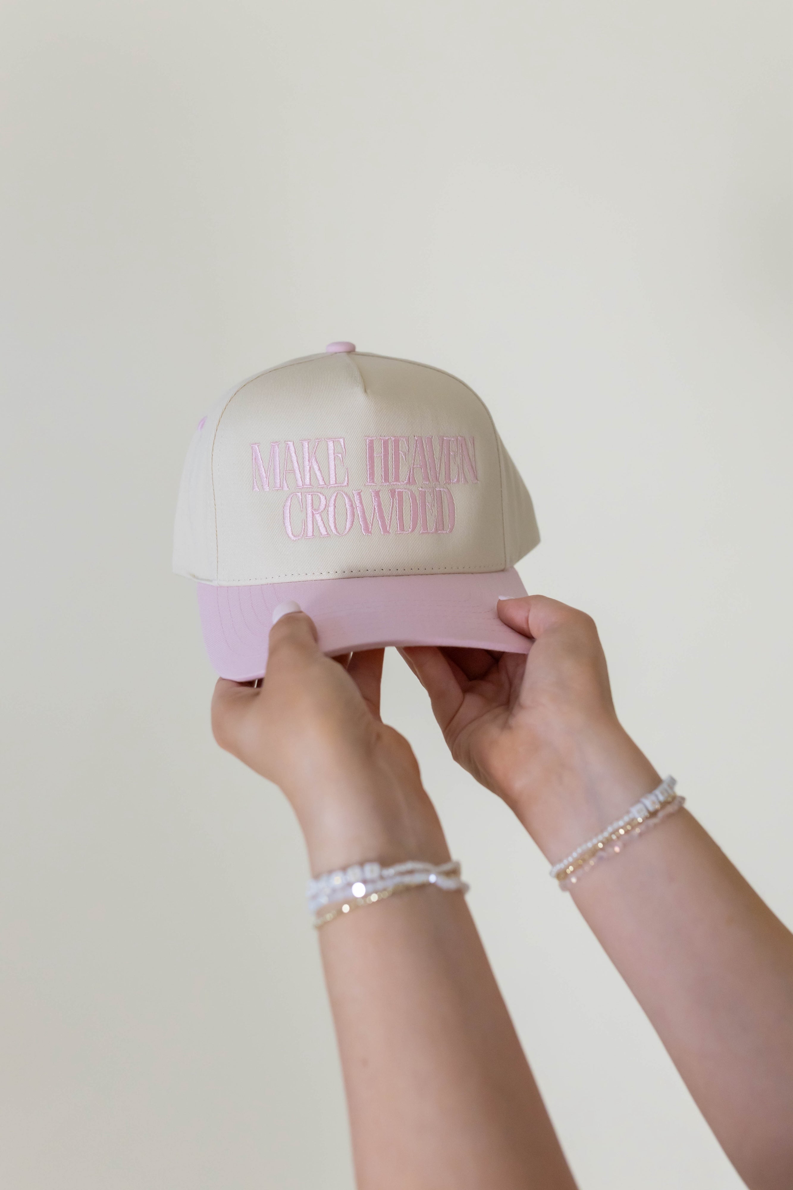 Make Heaven Crowded Hat - Light Pink