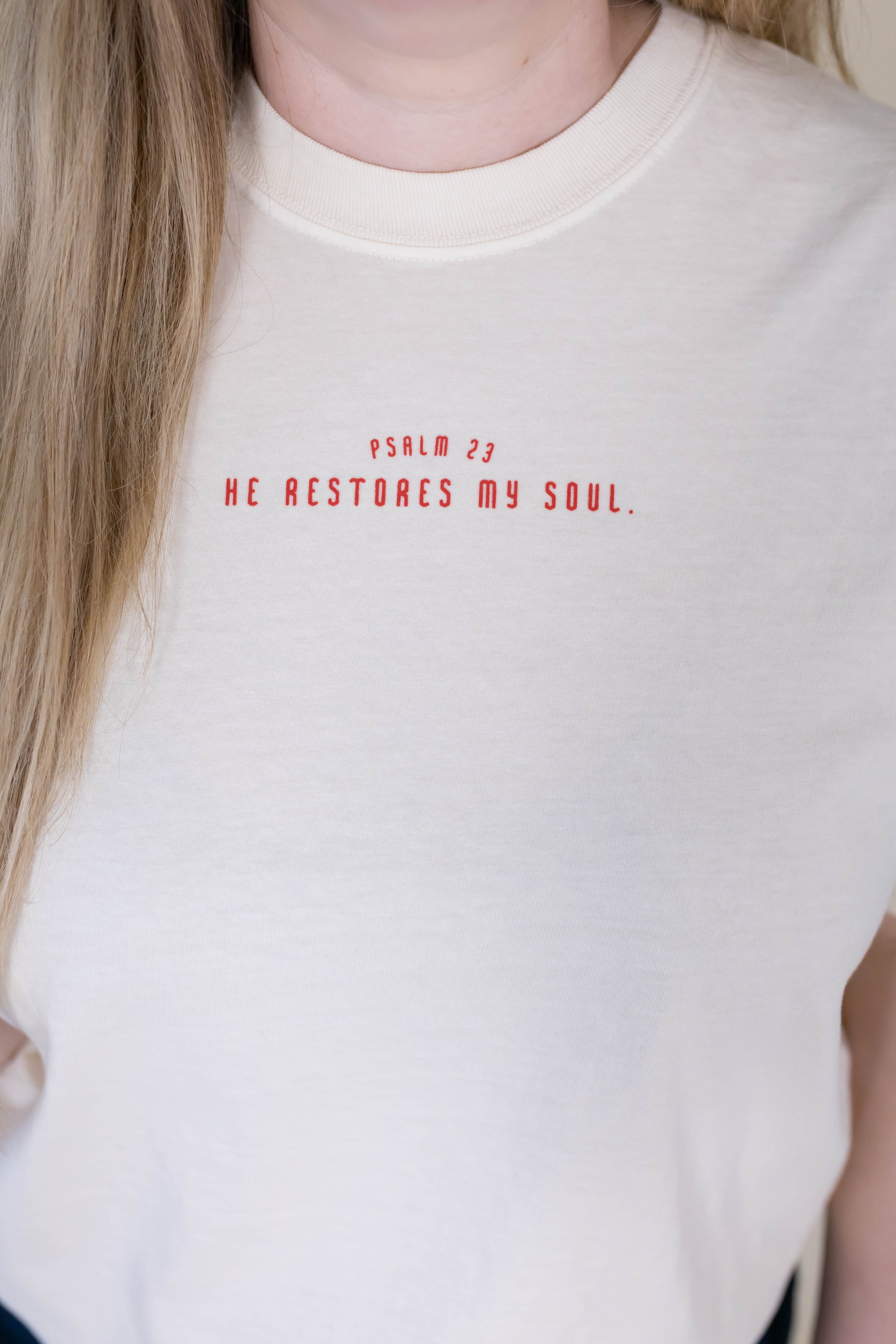 He Restores My Soul Tshirt