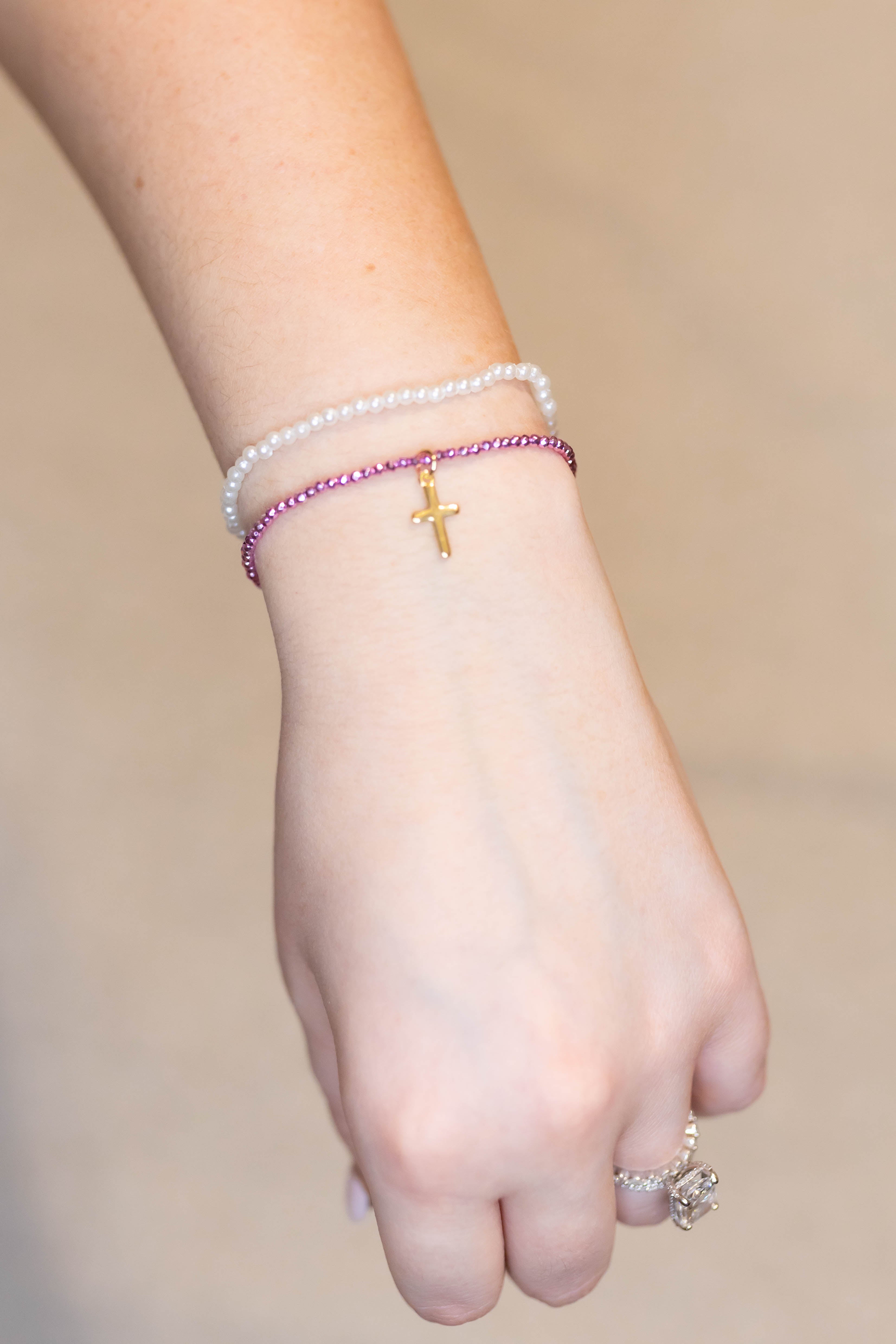 Psalm 51:10 Bracelet Stack
