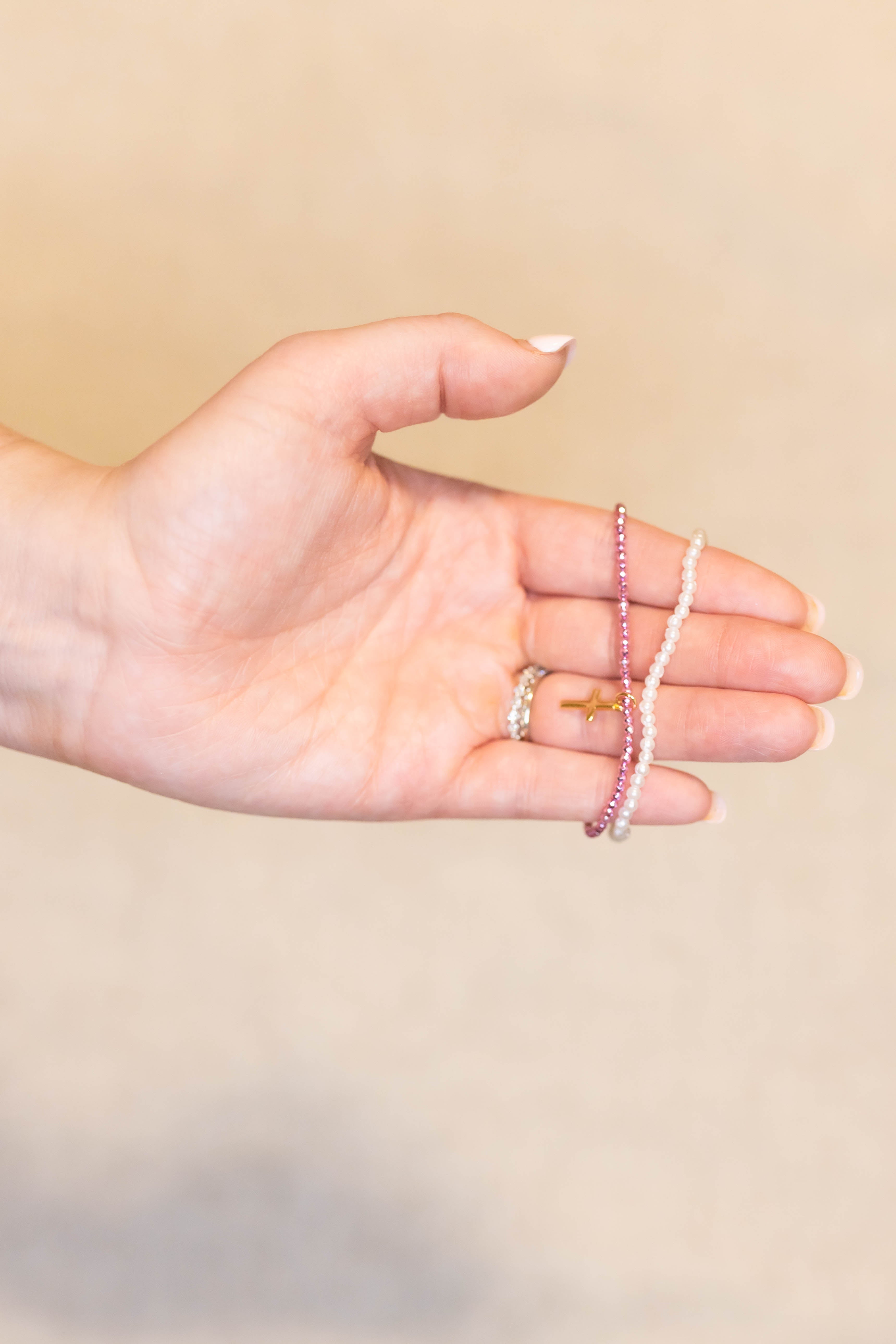 Psalm 51:10 Bracelet Stack