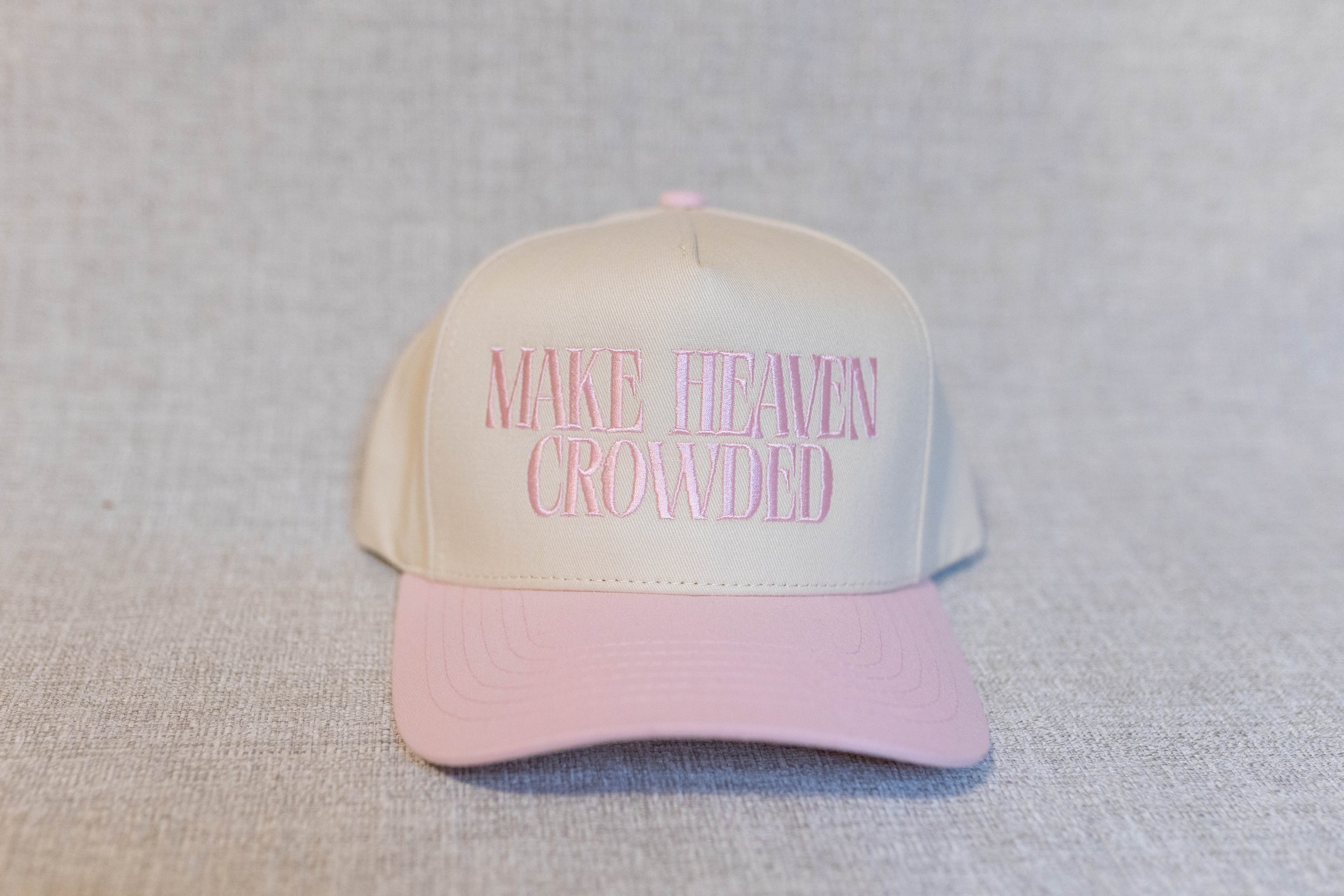 Make Heaven Crowded Hat - Light Pink