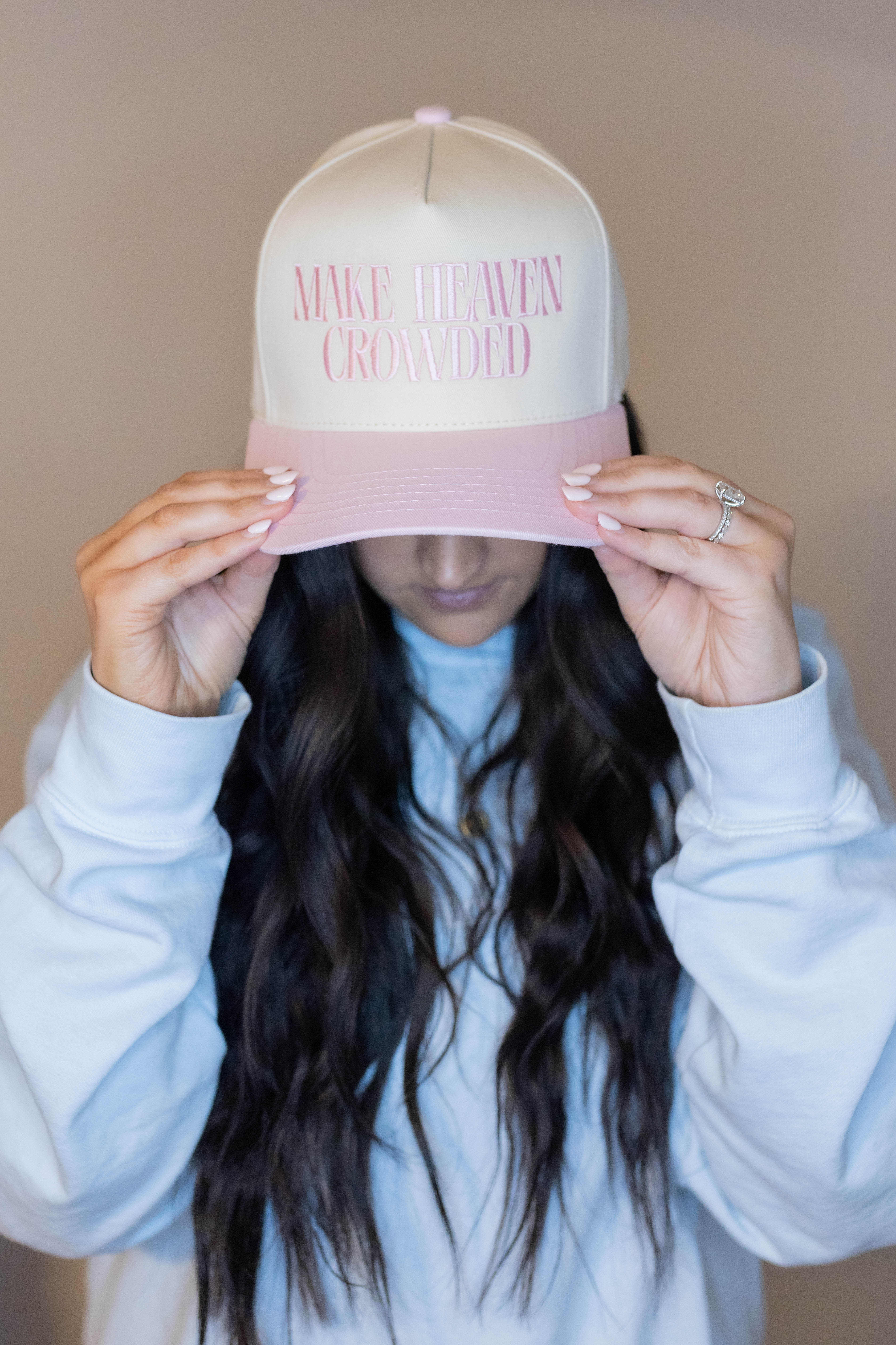 Make Heaven Crowded Hat - Light Pink