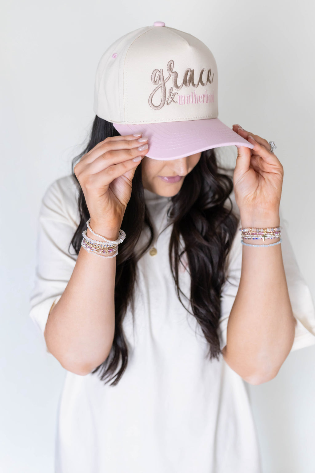 Grace & Motherhood Hat - Pink