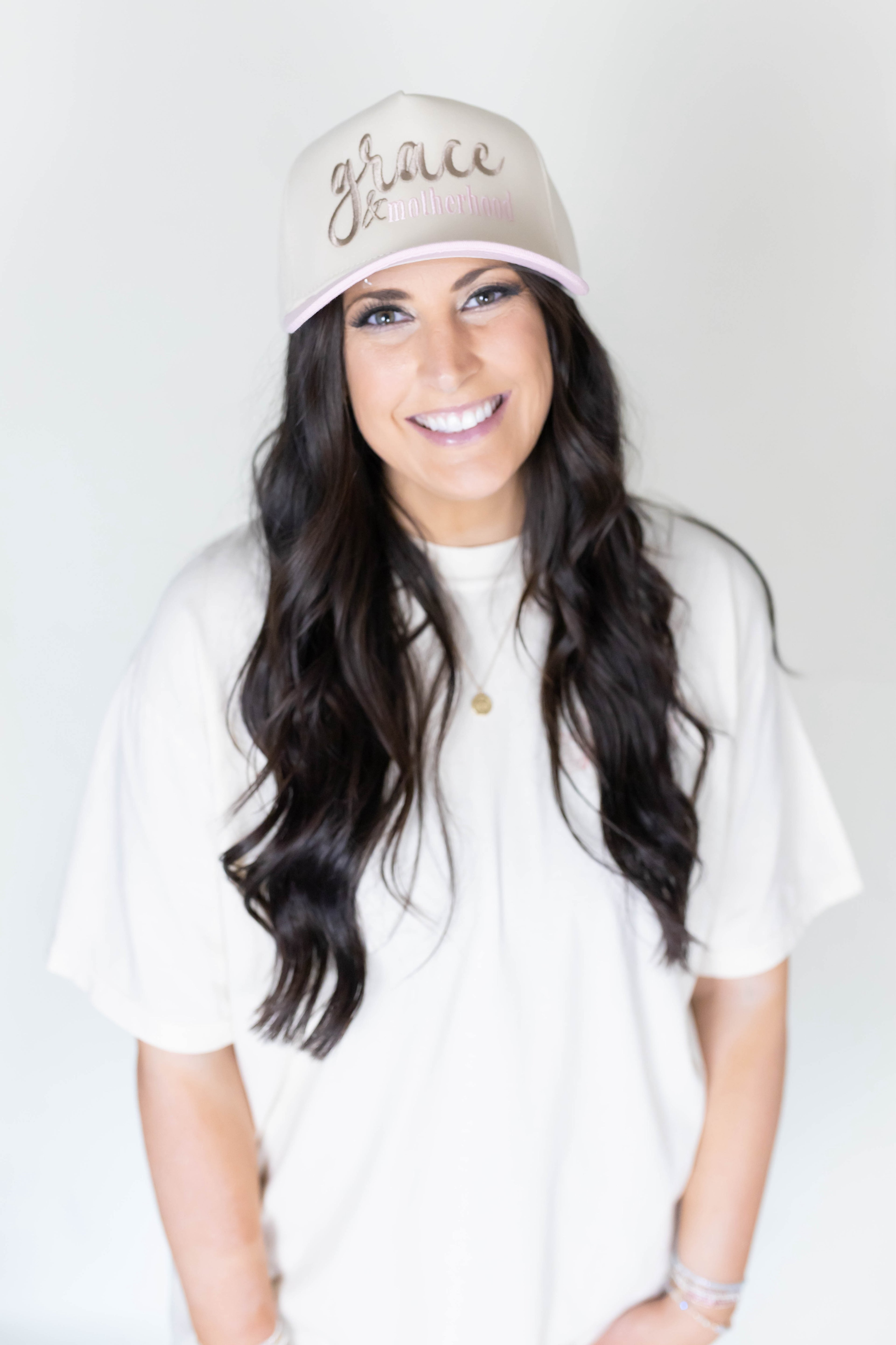 Grace & Motherhood Hat - Pink