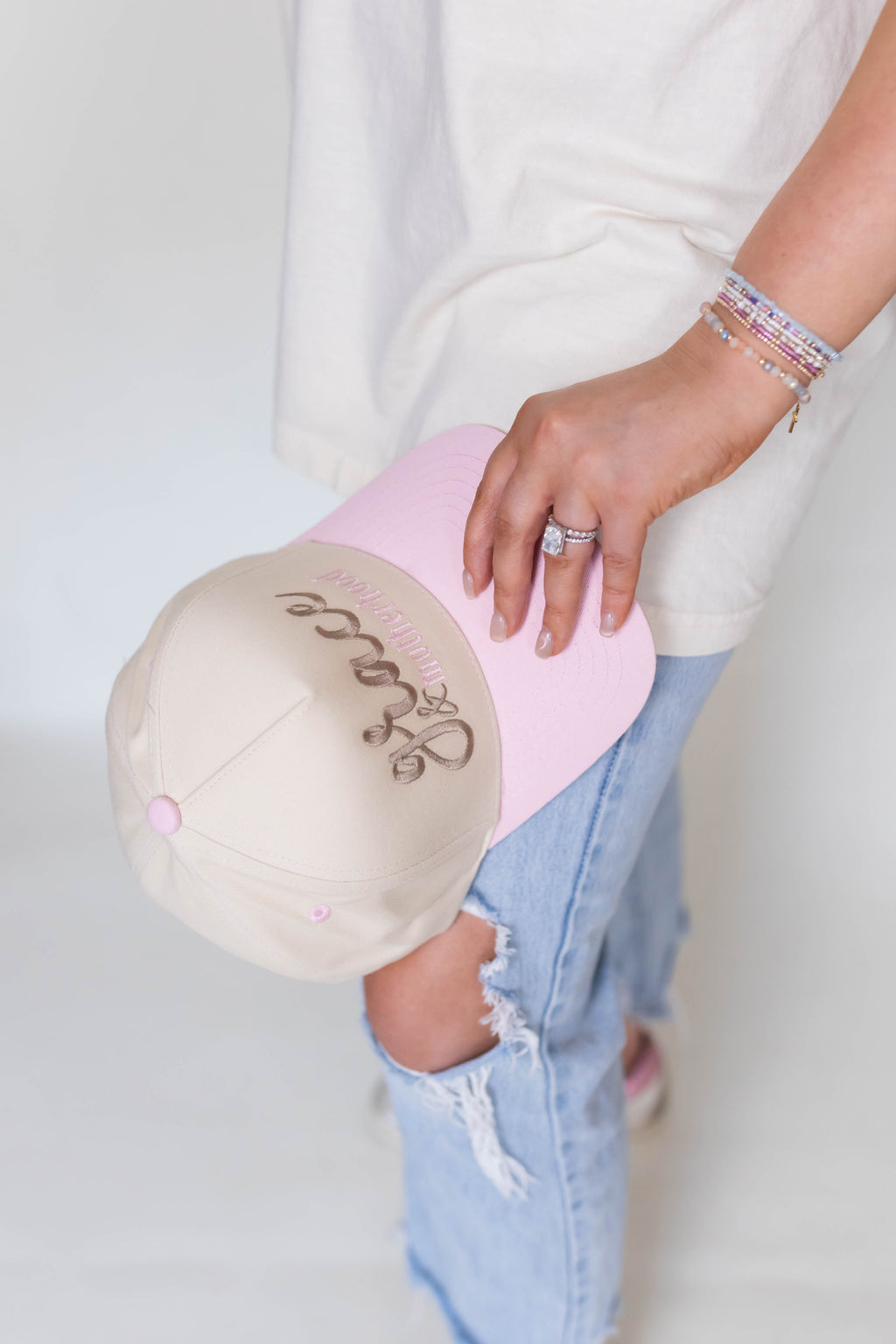 Grace & Motherhood Hat - Pink