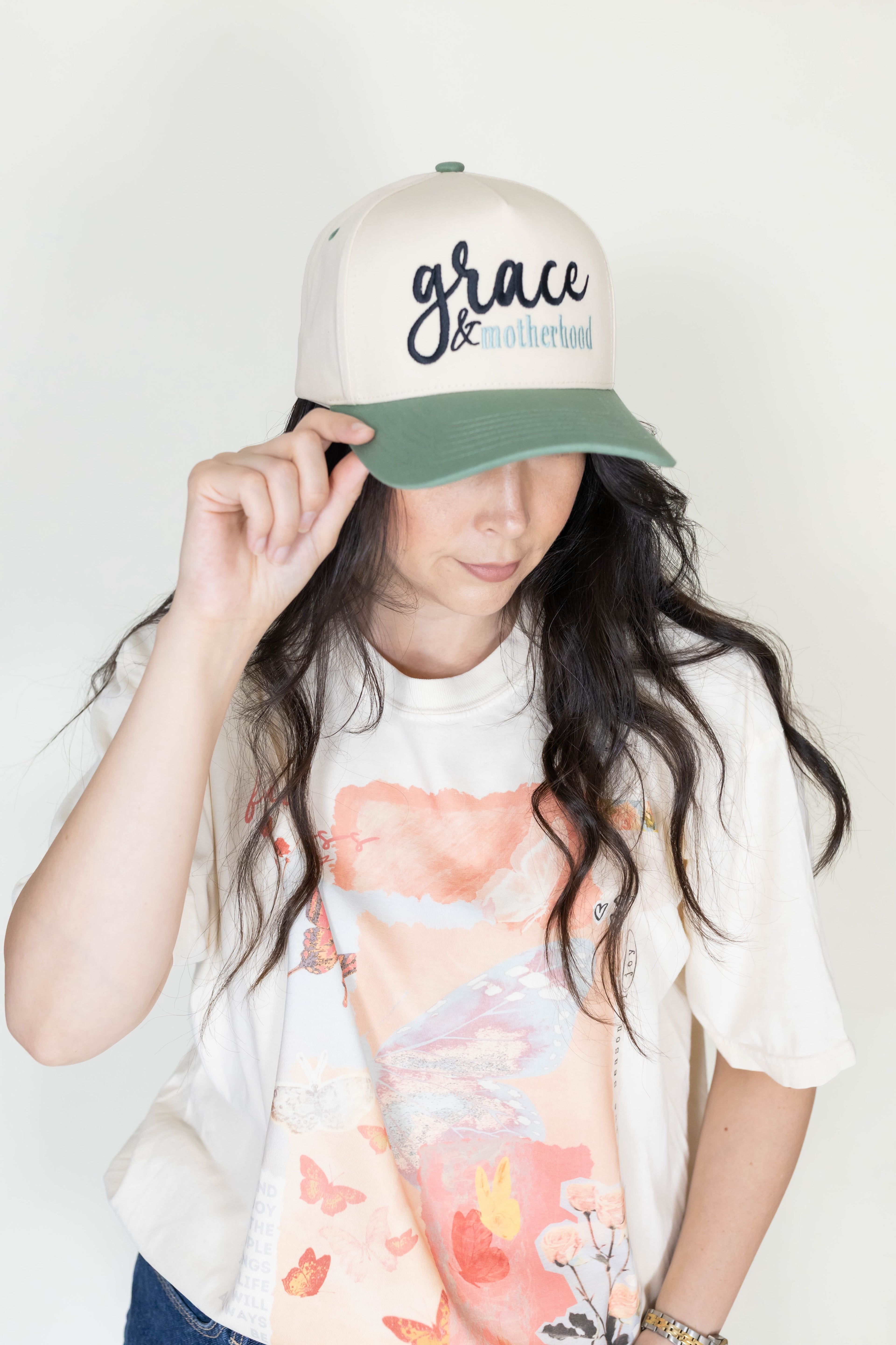 Grace & Motherhood Hat - Sage