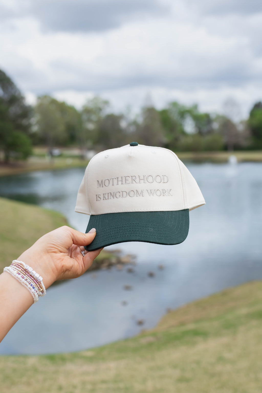 Motherhood is Kingdom Work Hat