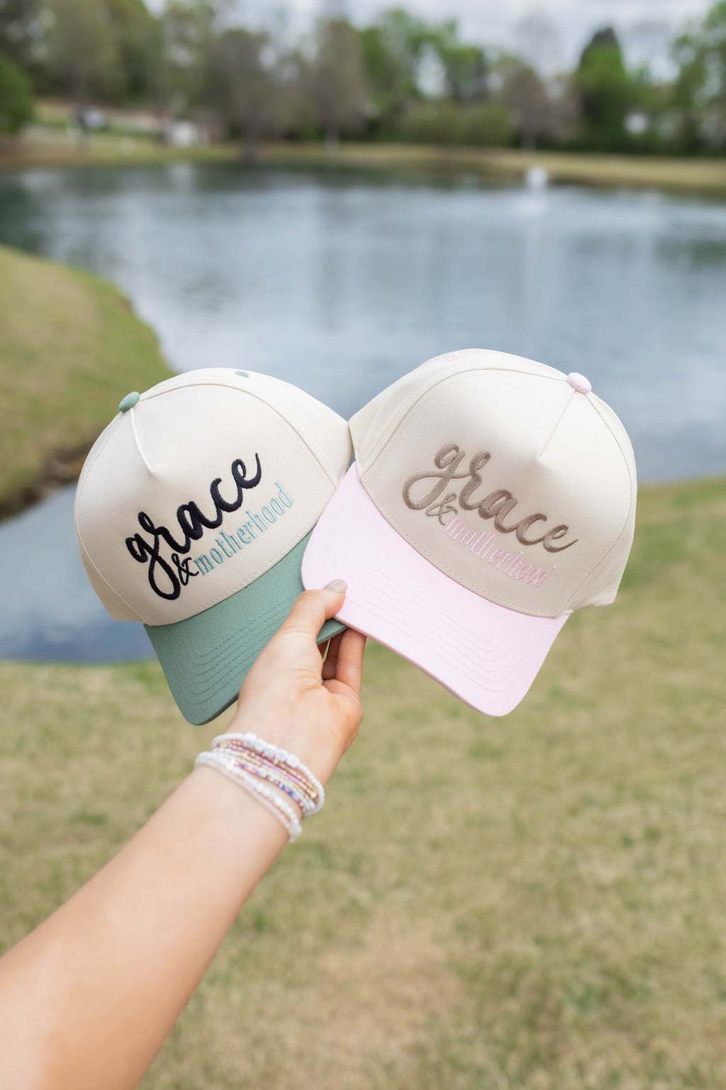 Grace & Motherhood Hat - Pink