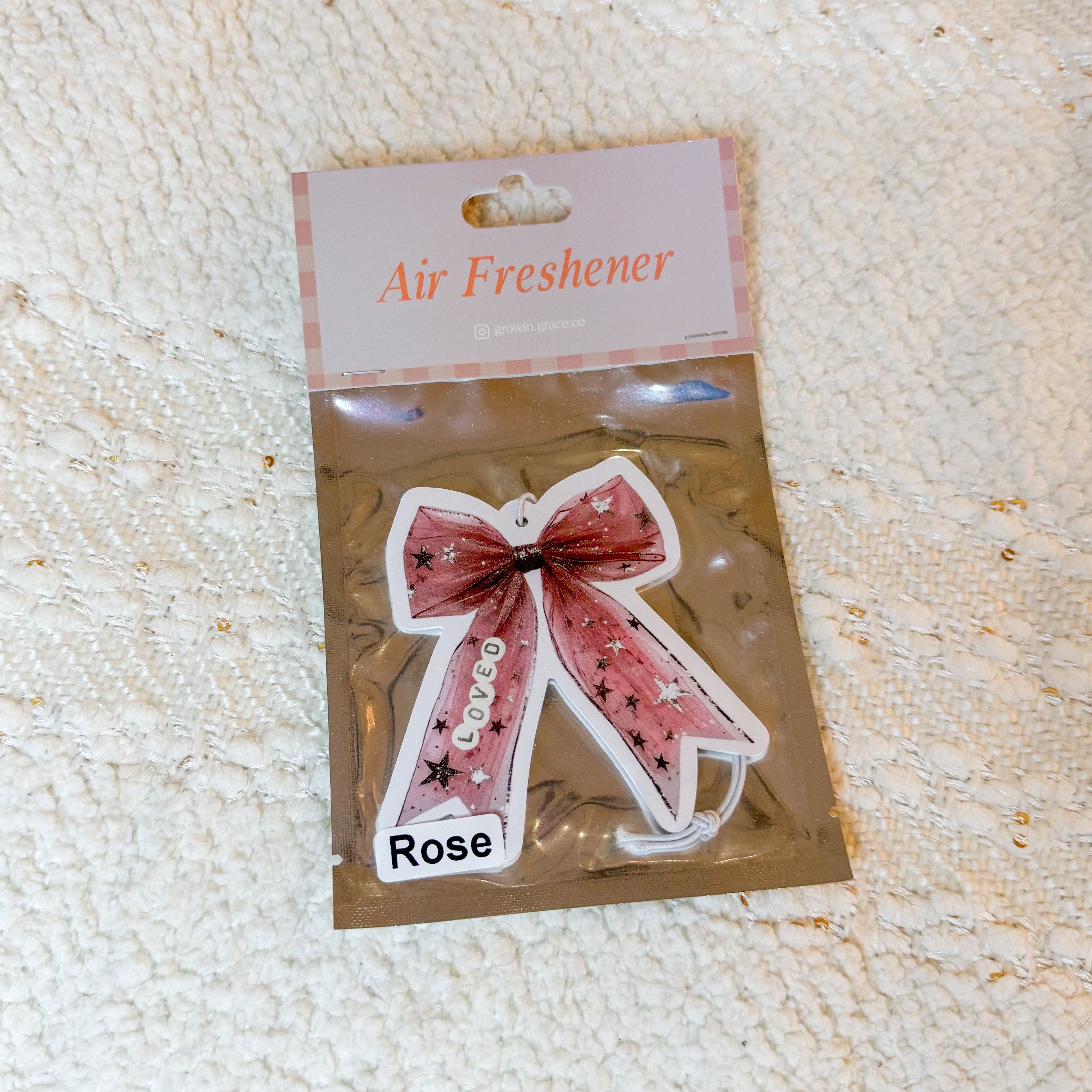 'Loved' Car Air Freshener